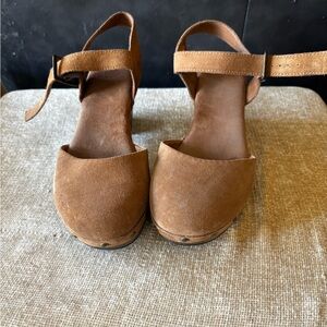Brown Suede Women's Shoes